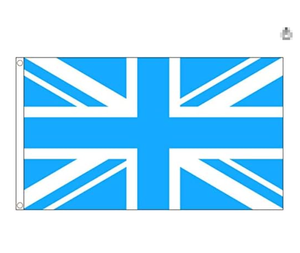Banderas del Reino Unido con la Línea Azul Delgada, Banderas de Jardín para Exteriores de 3x5 Pies, Bandera de una Sola Cara, Decoración para el Hogar, Patio, Jardín, Festivales - Product Image 4
