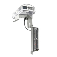 Lumière de contour de garde-corps solaire, clignotement synchrone GPS, contrôle automatique de la lumière, lumière d'avertissement de délimitation routière IP66
