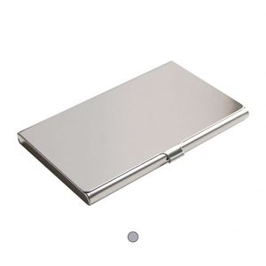 Wholesale <b>Small</b> Metal ID Card Holder Stainless Steel Promotion <b>Gift</b> Card Holder for Business - Product Image 1