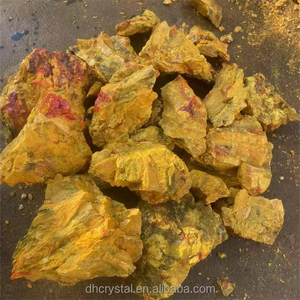 Wholesale Large Rough <b>Crystals</b> Healing Gemstone Natural Yellow Realgar <b>Raw</b> for Sale - Product Image 4