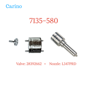 Kit de réparation d'injecteur 7135-580, soupape de commande 28392662, buse L347PRD pour injecteur de carburant 28342997 A6510704987 R00001D EMBR00002D - Product Image 2