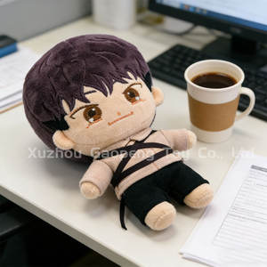 <span class=keywords><strong>Poupée</strong></span> en peluche Kpop Star coréenne personnalisée de 20 cm, créez votre propre adorable figurine d'idole anime en coton avec vêtements - Product Image 3