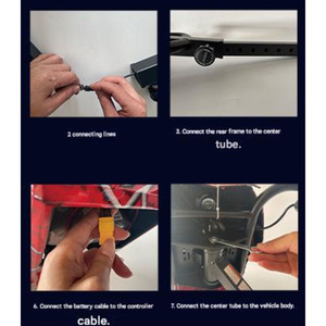 Vivez l'expérience palpitante à 360° °   Trottinette électrique pour enfants Spins 36V avec lumières LED colorées, moteur sans balais puissant - Product Image 5