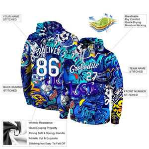 Sudaderas con Capucha Estampadas Personalizadas para Hombre y Mujer, Diseño Gráfico 3D, Equipo Deportivo, Personalizadas, Venta al por Mayor - Product Image 3