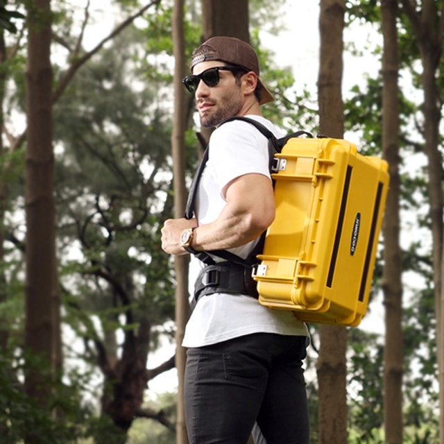 Custom 430 Hard Shell Camera Backpack Case Plastic Waterproof Storage Case for Dji Fpv Drone Kit
