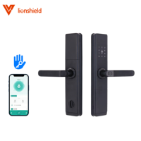 Cerradura Inteligente Electrónica con Huella Dactilar, Contraseña, Tarjeta, Anti-Robo, Wi-Fi, App TT Lock, Cilindro Grado C