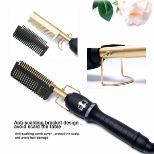 หวีไฟฟ้าขนาดเล็ก500องศาส่องแสงเป็นประกายวิบวับหวีแปรงผม - Product Image 4