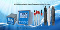 Testeur numérique de pH pour aquarium, hydroponie et agriculture PHG-2081Pro avec sonde pour le traitement de l'eau OEM