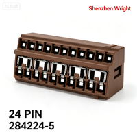 Connecteur de boîtier de câble femelle TE 284224-5 24P 2,54 mm de haute qualité d'origine – Achetez un connecteur de signal automobile en stock