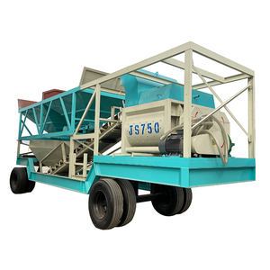 Equipo de planta de lote de hormigón portátil móvil al mejor <span class=keywords><strong>precio</strong></span> 25-75 M3 para <span class=keywords><strong>alquiler</strong></span> - Product Image 5