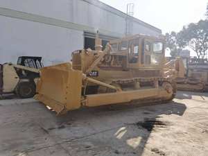Bulldozer de cadenas Carter D8K usado de fábrica con motor de alto rendimiento de 140HP y capacidad de apisonamiento de 4m para construcción - Product Image 2