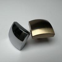 Bouton de tiroir et de placard en alliage de zinc à trou unique, design de haute qualité, disponible en plusieurs couleurs