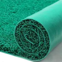 Tapis de bobine en PVC Tapis de spaghetti anti-dérapant Tapis en boucle Tapis de bobine en plastique PVC Rouleaux avec support en mousse
