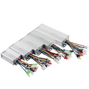 Vente en gros de matériel en aluminium Contrôleur de vélo électrique pour adulte Contrôleur de vitesse de moteur BLDC 24V 36V 48V 60V Pièces de vélo électrique - Product Image 1