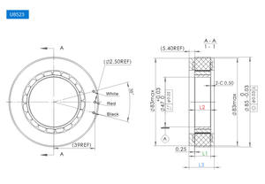 มอเตอร์ MOSRAC แบบไร้โครง ขนาด OD85 มม. ความสูง 23 มม. แรงบิด 1.65-4.45 นิวตันเมตร ขับเคลื่อนโดยตรง สำหรับเครื่องจักรอัตโนมัติ - Product Image 6