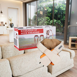 Masseur de cou, cadeaux de Noël pour femmes et hommes, masseur Shiatsu pour le dos et le cou, masseur d'épaules, <span class=keywords><strong>massage</strong></span> des tissus profonds avec chaleur - Product Image 1