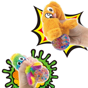 Divertidas Pelotas Antiestrés <span class=keywords><strong>de</strong></span> Peluche con Forma <span class=keywords><strong>de</strong></span> Caca y Cuentas Coloridas para Niños y Adultos, Alivio <span class=keywords><strong>de</strong></span> la Ansiedad - Product Image 1