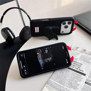 Funda Protectora de Silicona <span class=keywords><strong>Invisible</strong></span> IMD con Diseño de Dibujos Animados para Teléfono Móvil 17/16/15/14/13/12 Pro Max/Plus, para Chicas - Product Image 3