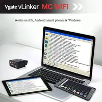 אוטומטי סורק OBD2 Vgate vLinker MC WIFI אנדרואיד, iOS ו-windows רכב אבחון כלי