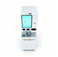 Wisecard D11M 22 devises mondiales 150+ coupures de billets 10 billets/secondes Écran tactile 21,5 pouces Service 24h/24 et 7j/7 SDK activé Boîtier métallique