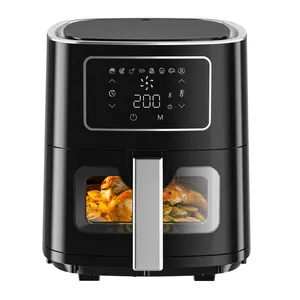 Aifa wholesale household 4.5 3.5L 5.5 6.5 8 9 liters no healthy air fryer oven electric small Ningbo smart wifi air fryer