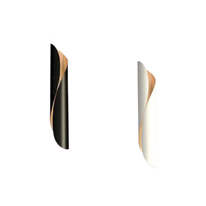 Lámpara de Pared Moderna Nórdica de Metal Rizado en Oferta, Color Negro y Dorado, Luz de Pared de Superficie G9 para Habitación de Hotel - Product Image 2
