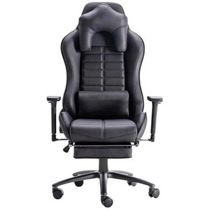 Silla Gamer Moderna Reclinable para PC, Negra, con Brazos 3D, Masaje, Reposapiés, para Videojuegos - Product Image 5