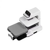 Presse à chaud automatique haute pression 38*38 pour sublimation, équipement de transfert numérique, machine d'impression de t-shirts