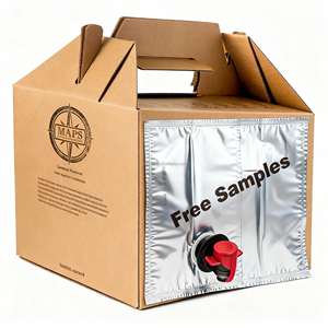 Bolsa laminada de plástico de aluminio aséptico de calidad alimentaria en caja <span class=keywords><strong>para</strong></span> <span class=keywords><strong>vino</strong></span>, agua, jugo, bolsa de embalaje en caja - Product Image 3