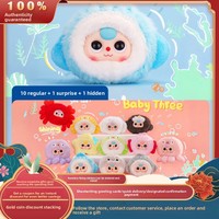 Boneka Gantungan Kunci Vinyl Plush Baby Three Ocean Generasi 2 Seri Trendy Blind Box Figure Hiasan Meja Grosir untuk Anak Perempuan