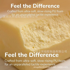 Butter <b>Squishy</b> 4Oz Silicone Slow Rising Squeeze Toy For Stress Relief - Product Image 3