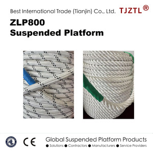 Plateforme suspendue industrielle ZLP630 (Gondole robuste pour <span class=keywords><strong>nettoyage</strong></span> de vitres) Capacité de charge 630/800/1000 kg, élévation 200 m - Product Image 4