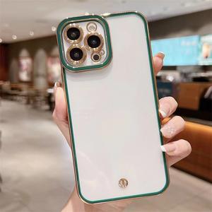 Productos exclusivos 600 Modelos África <span class=keywords><strong>Mercado</strong></span> Venta caliente Galvanizado TPU Funda para teléfono móvil para IPhone 13 14 15 16 Promax - Product Image 2