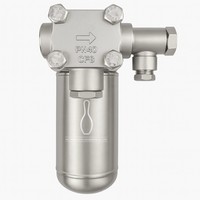 BOWLING IB771C4 NPT BSPT SS304 Corps à bride Direction universelle ANSI150 28 BAR DN25 Piège à vapeur à godet inversé pour gaz haute température