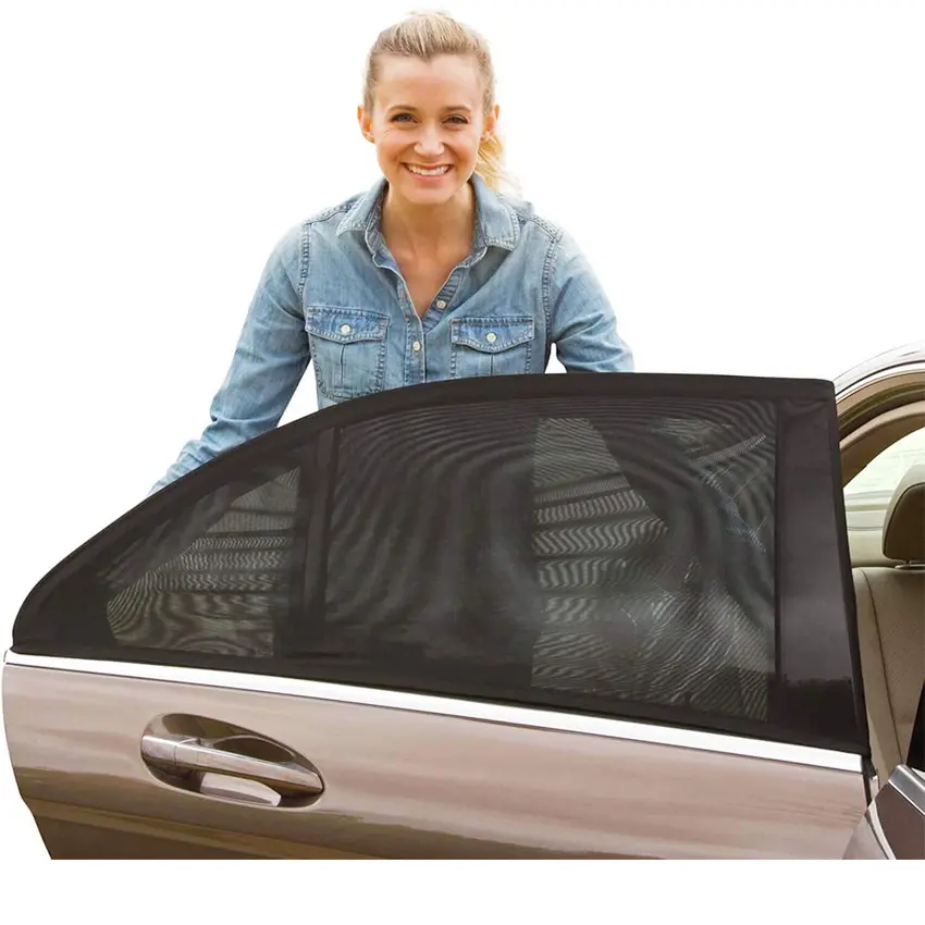 2 pezzi accessori universali per lo Styling dell'auto parasole tendina per tendina posteriore protezione protezione UV parasole parasole visiera