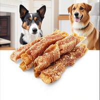 Golosinas para Perros al por Mayor de la Marca Pal's Delight, Golosinas Premium de Camote y Tiras de Carne de Pollo para Perros