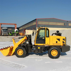 รถตักล้อยางอเนกประสงค์ขนาดเล็ก 5-6 ตัน เครื่องยนต์ดีเซล Weichai ใหม่ คุณภาพคุ้มราคา ขับเคลื่อน 4 ล้อ พร้อมระบบบังคับเลี้ยวทุกวงล้อ  แบบตักหน้าและตักหลัง - Product Image 2