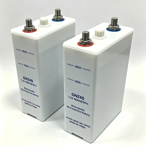 KPM40 IEC60623แบตเตอรี่อัลคาไลน์นิกเกิลแคดเมียม (NiCd) 40AH 1.2V แบบชาร์จไฟได้ GNZ40ปานกลาง - Product Image 5