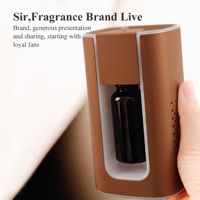 Diffuseur d'huiles essentielles en céramique personnalisé, désodorisant de voiture, aromathérapie sans eau, rechargeable, nébuliseur pour la maison, le bureau, le yoga