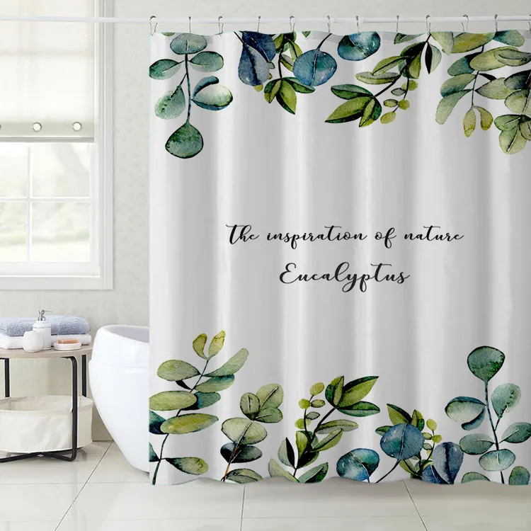 Manufacture Designer Personalized Extra Long Farmhouse Shower Curtain