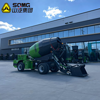 Camion malaxeur à béton autochargeur 5,5 m³ avec châssis en acier extra épais, super résistant et robuste
