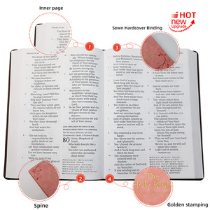 Diseño lindo personalizado cristiano hermoso regalo Biblias cubierta impresión reciclada Nkjv francés niños <span class=keywords><strong>estudio</strong></span> <span class=keywords><strong>Biblia</strong></span> - Product Image 2