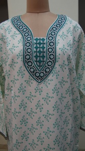 Cheap Indian <b>Kaftan</b> Modern Style Designer <b>Kaftan</b> Printed Embroidery Polyester Cotton <b>Kaftan</b> - Product Image 2