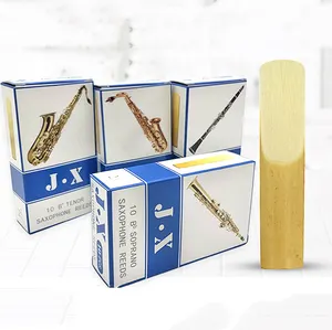 Cañas de saxofón alto de caña de clarinete, 10 unidades, 2,5 Eb, china, gran oferta