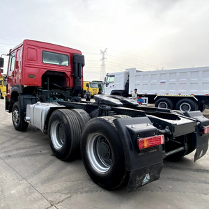 Tractocamión HOWO Usado en Buenas Condiciones, 6x4, Camión Pesado <span class=keywords><strong>de</strong></span> <span class=keywords><strong>Segunda</strong></span> <span class=keywords><strong>Mano</strong></span>, <span class=keywords><strong>Cabeza</strong></span> <span class=keywords><strong>Tractora</strong></span>, Precio Económico - Product Image 2