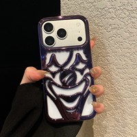 Coque de refroidissement pour iPhone 18 17 Pro Max, design Clown Joker, respirante, dissipation thermique, antichoc, vente chaude de l'été