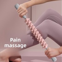 Bâton de massage TPE, rouleau de yoga pour les muscles, outil de récupération des tissus profonds pour les mollets et les cuisses, idéal après l'entraînement, la remise en forme et la salle de sport