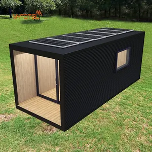 Mytotel — 2 chambres auxiliaire de cuisine et salle de bain avec alimentation solaire, meubles de plage préfabriqués
