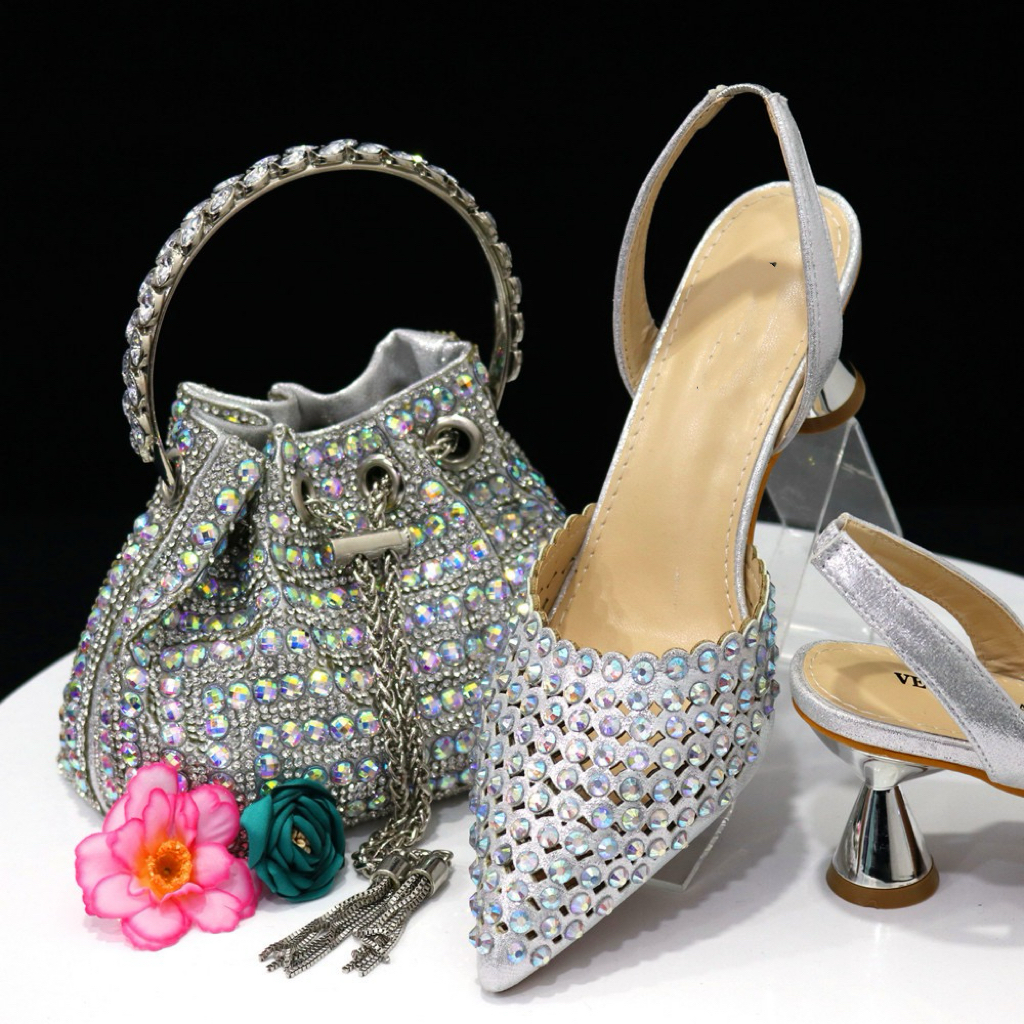 Bag Silver Bridesmaid Wedges Best Selling Wedding Bridal Gold