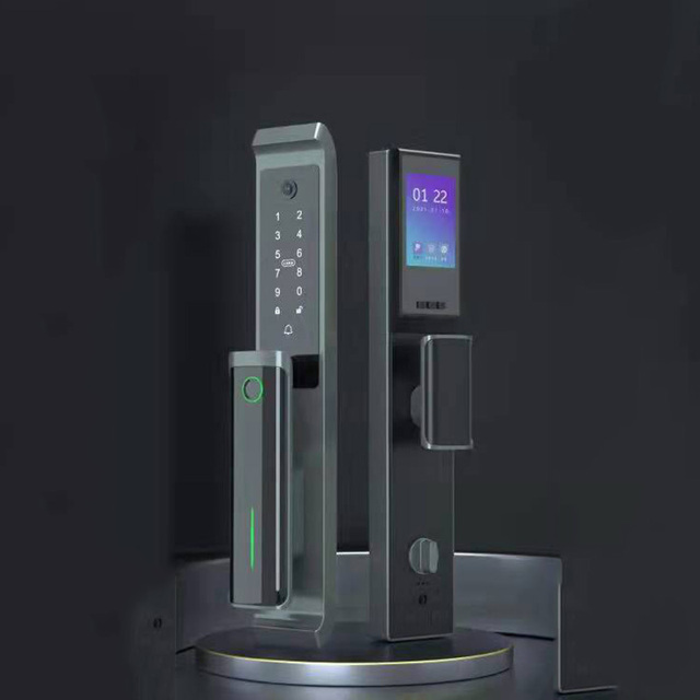 Hot Sale Fully Automatic TTlock Camera Door Lock Password Fingerprint Digital Smart Door Lock With HD Camera